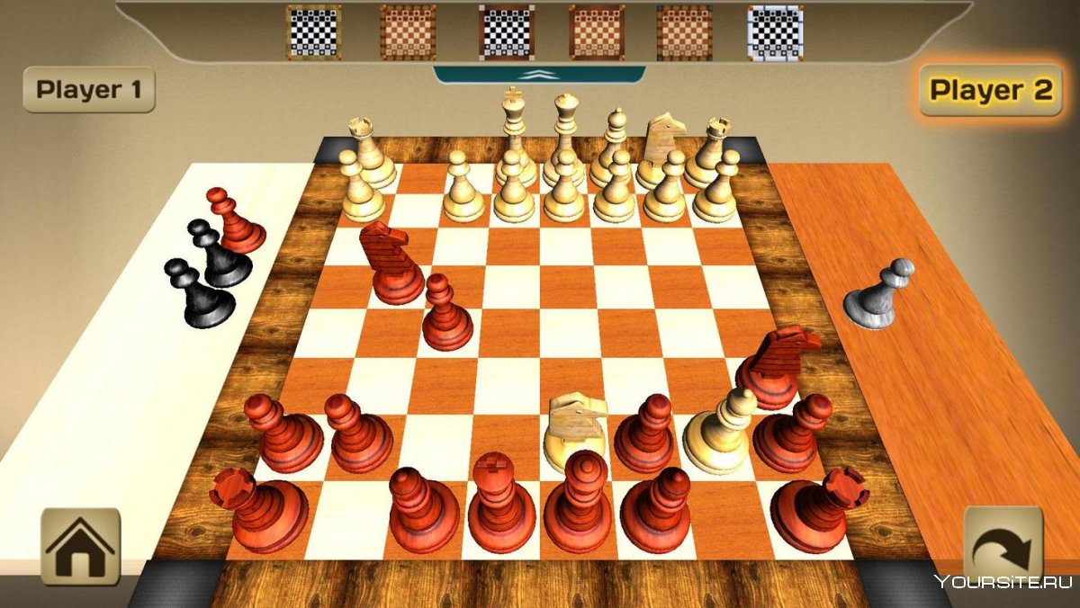 Развлекательные игры в шахматах
