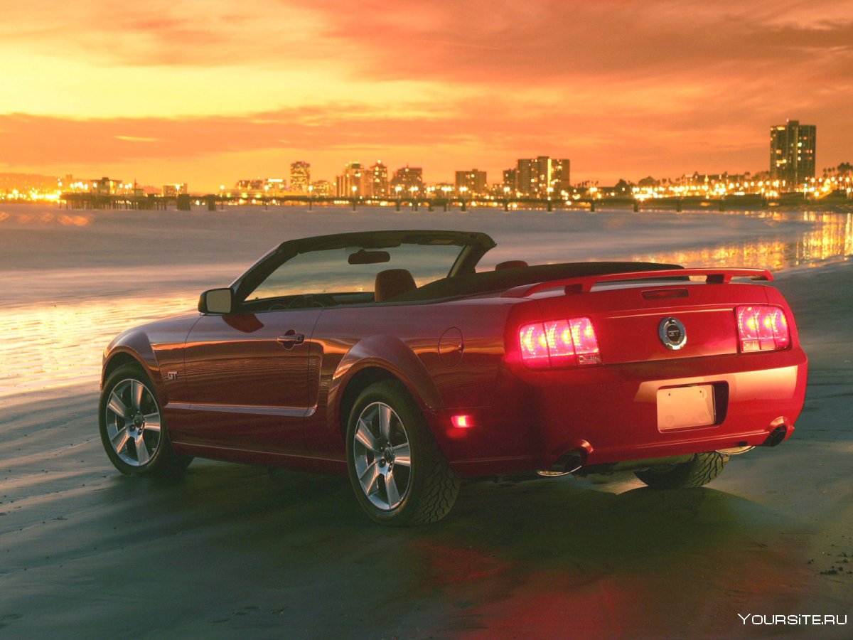 Ford Mustang gt 2015 Red
