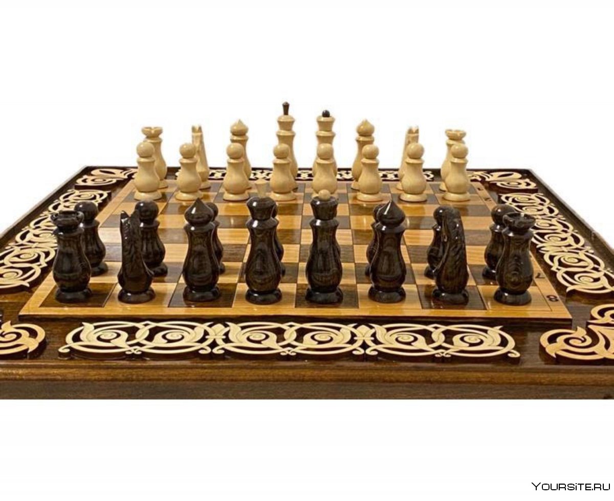 Шахматы деревянные резные