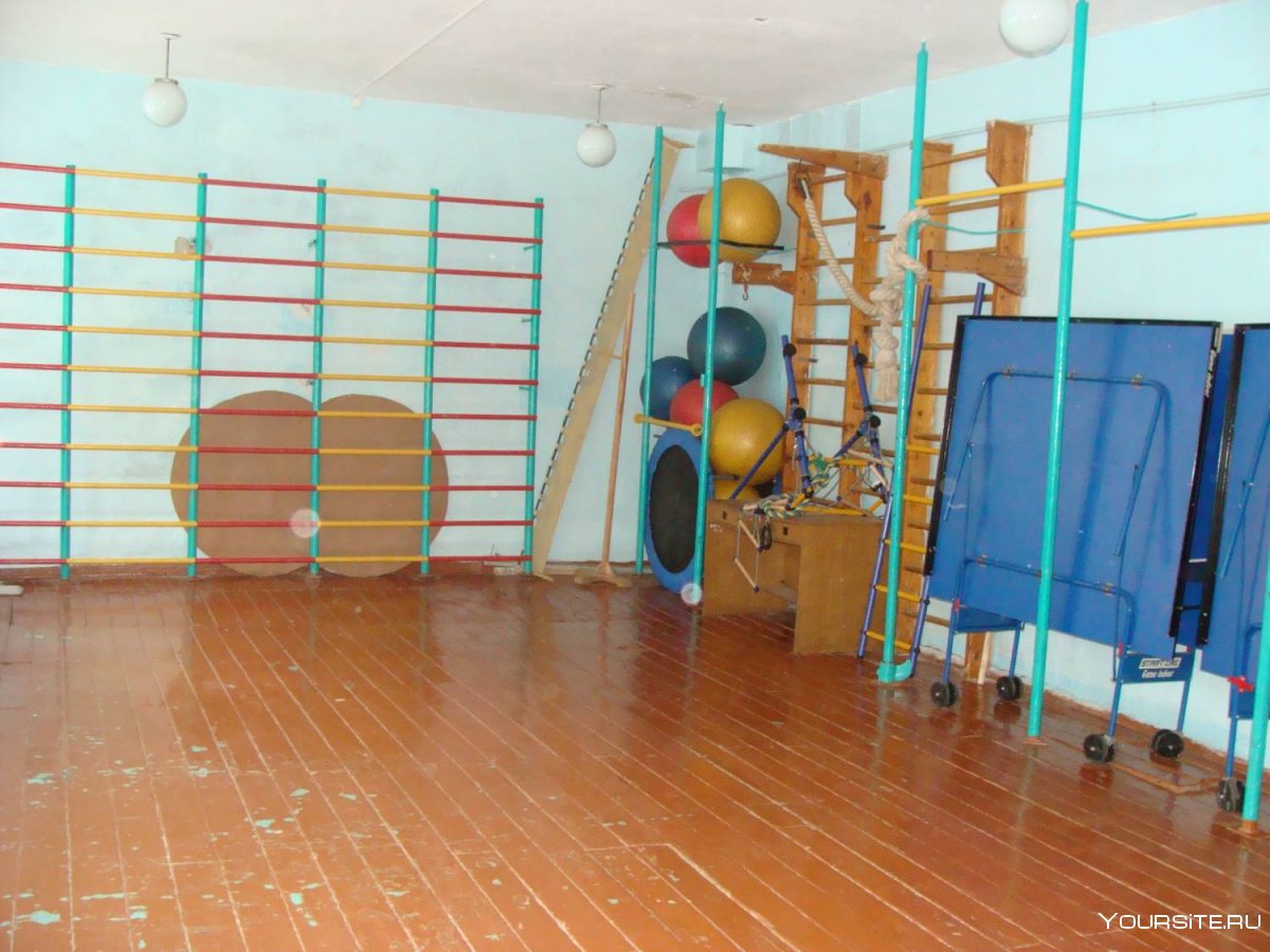 Спортивный зал в детском саду