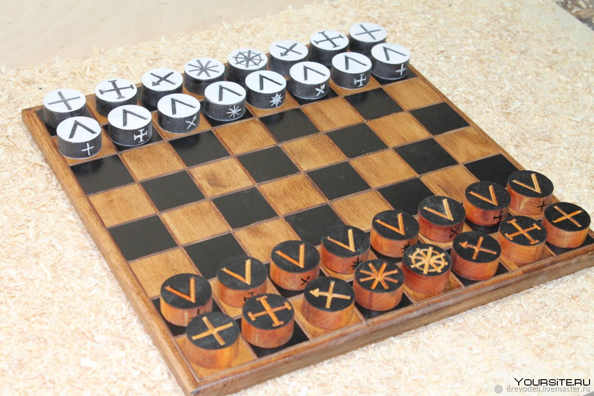 Шахматы деревянные «Куликовская битва»