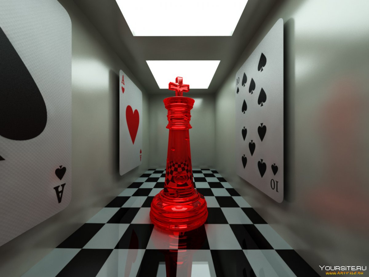 Комната в шахматном полу для ФШ