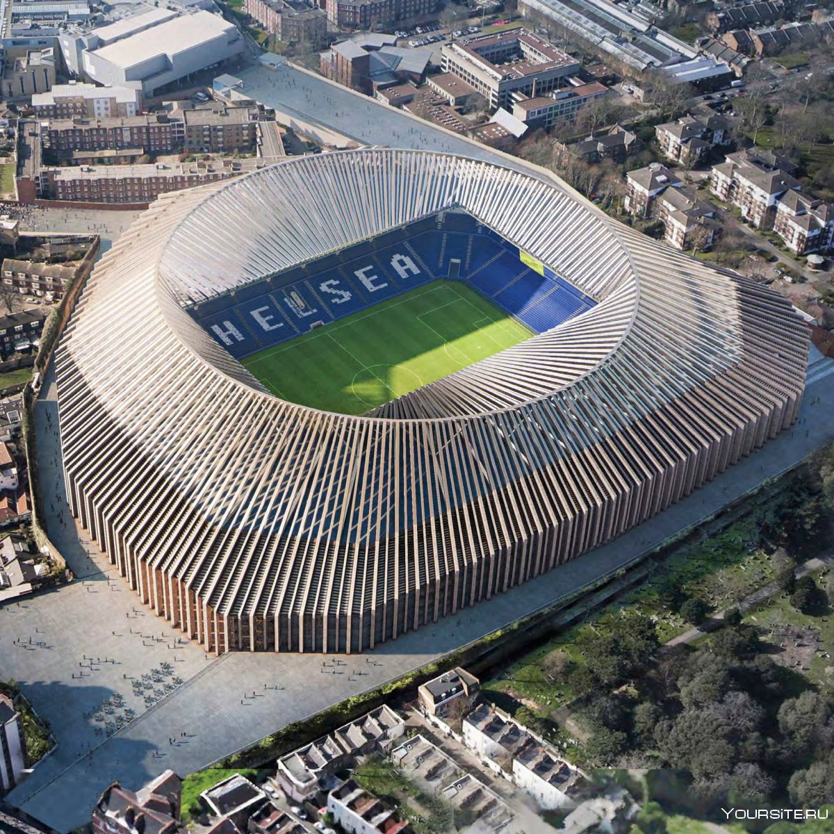 Стадион Челси в Лондоне