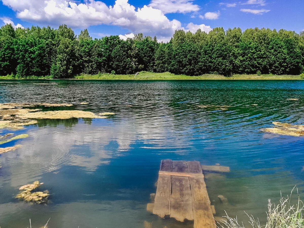 Голубое озеро Нижегородская область в Ворсме
