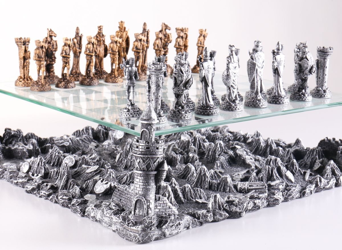 Средневековые шахматные фигуры