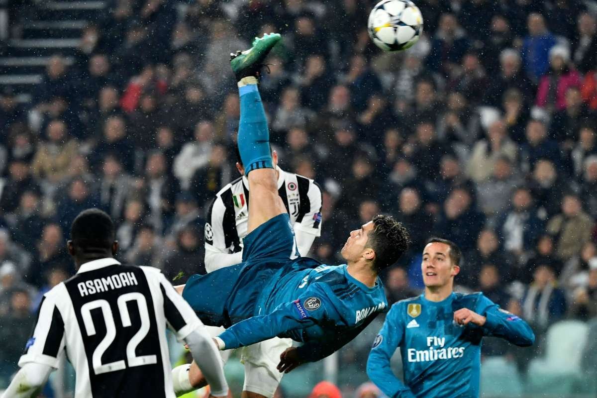 Cristiano Ronaldo 2018 Acrobatic Jump