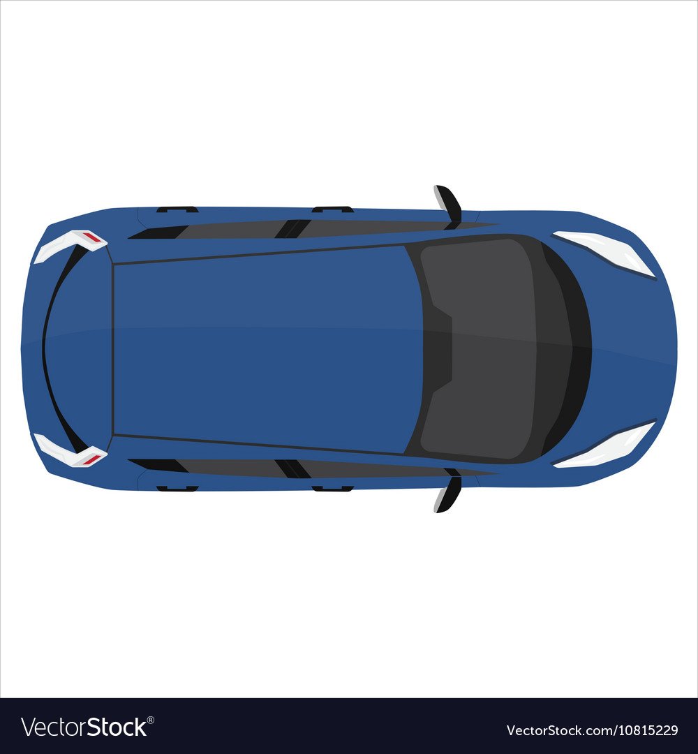 Автомобиль вид сверху иконка