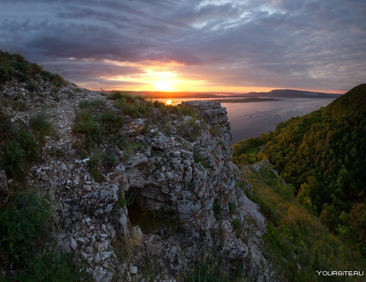 Самарская лука гора Могутовая