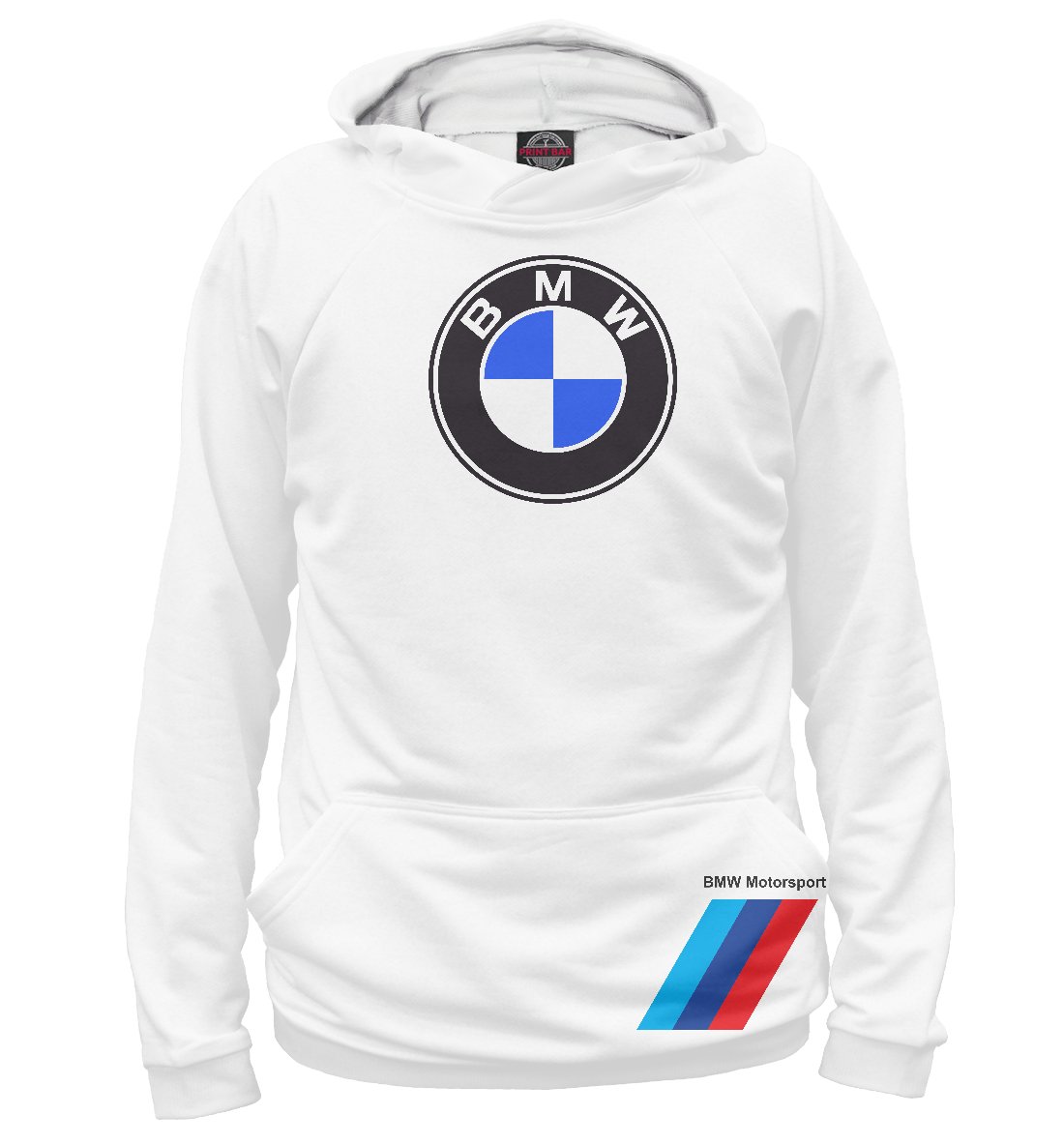Белый свитшот BMW Motorsport