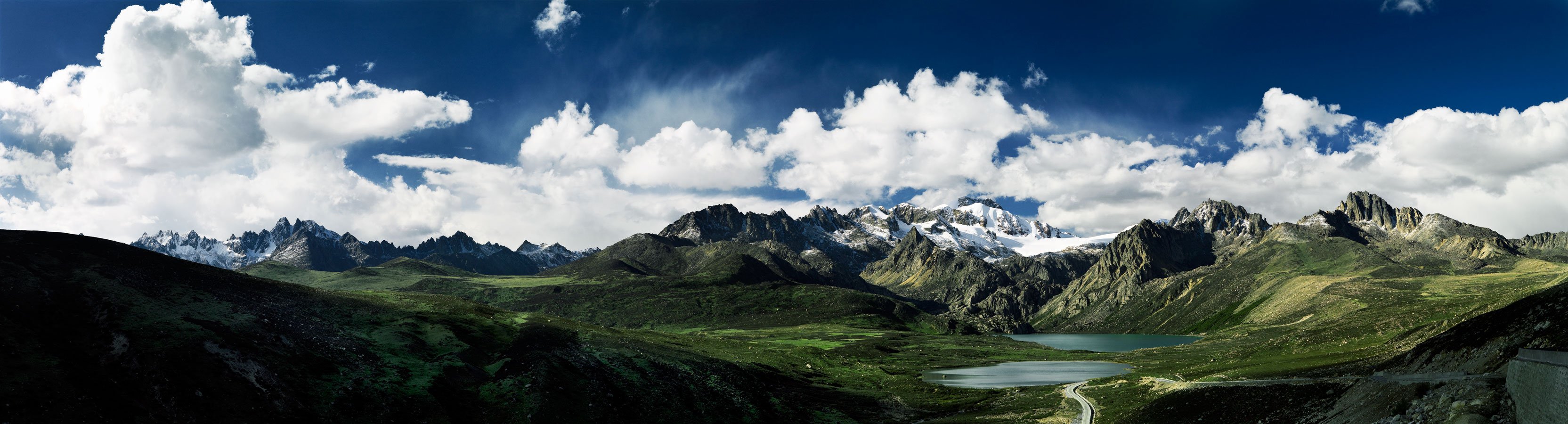 Горы Кавказа панорама