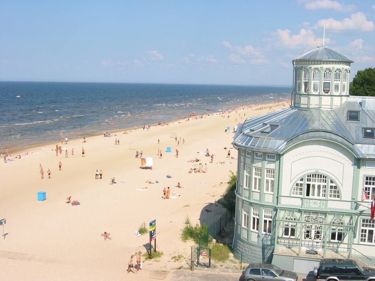 Юрмала Латвия пляж