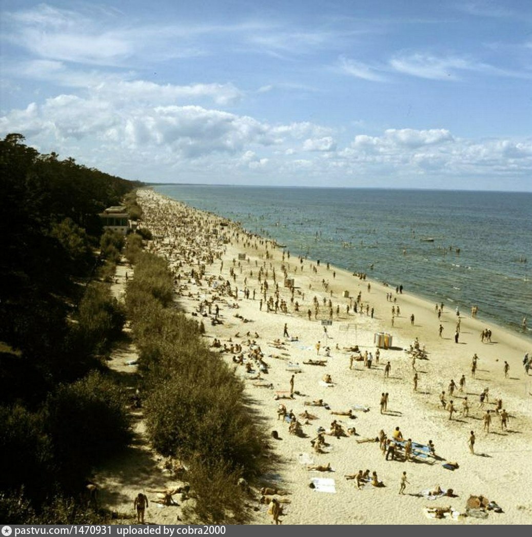 Температура Балтийского моря в Юрмале в июле