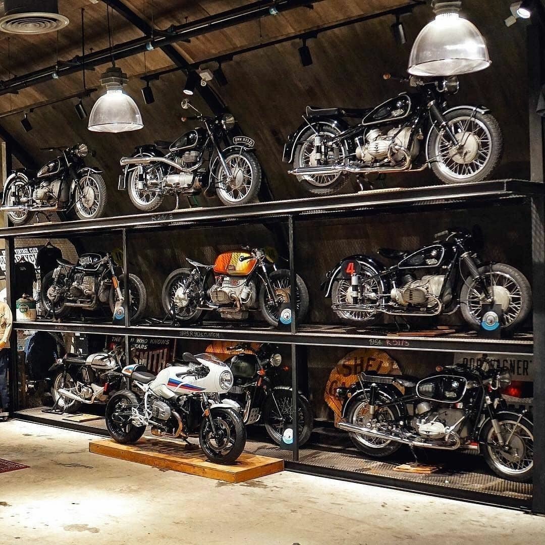 Хранение мотоцикла в гараже