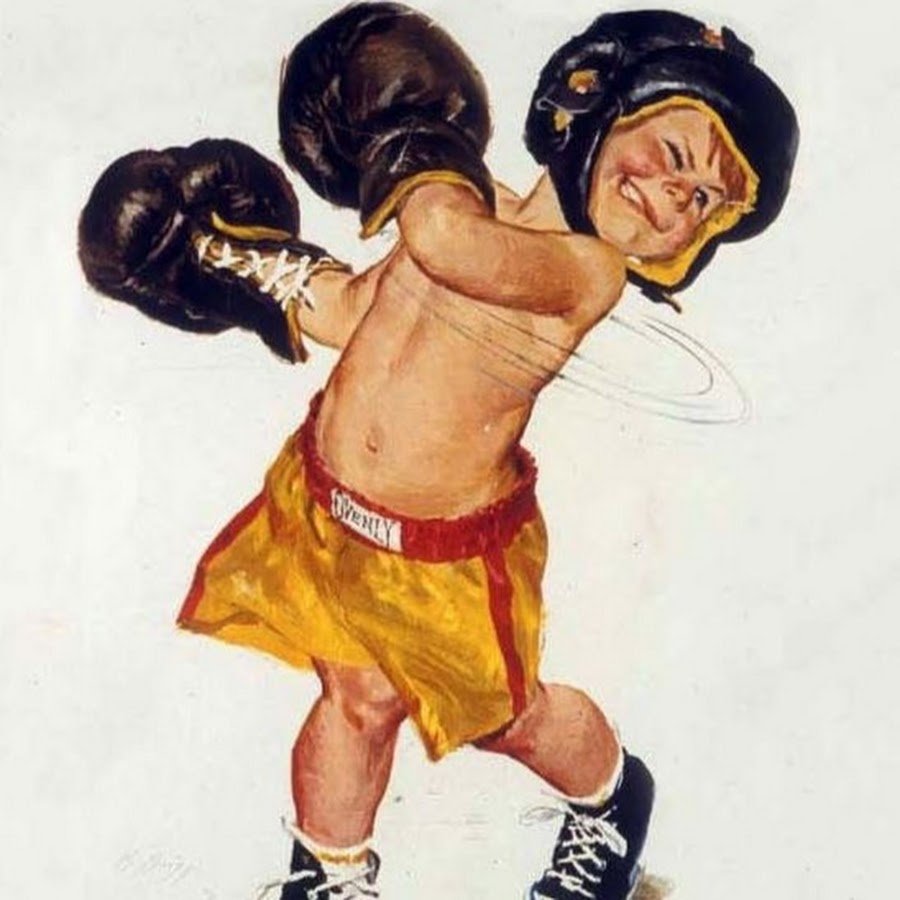 Советские плакаты про бокс