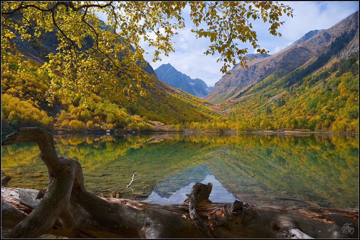 Бадукские озера осень