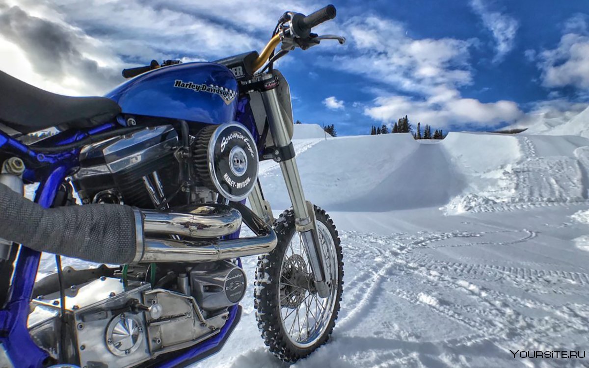 Зимний мотоцикл
