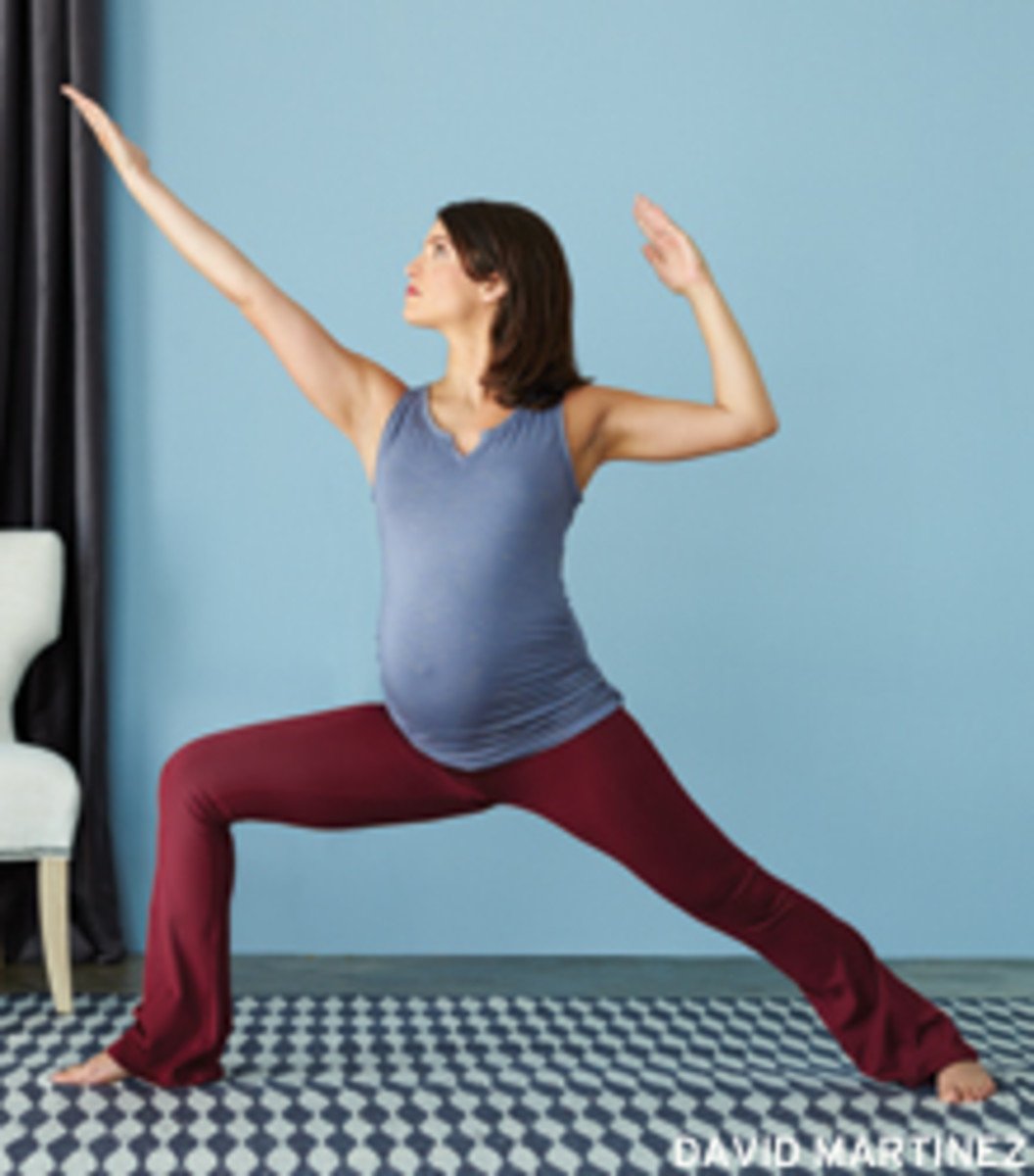 Позы йоги для беременных