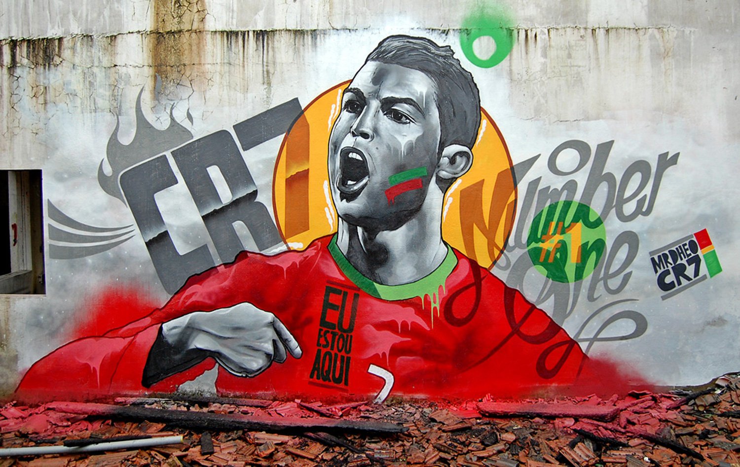 Футбольные граффити