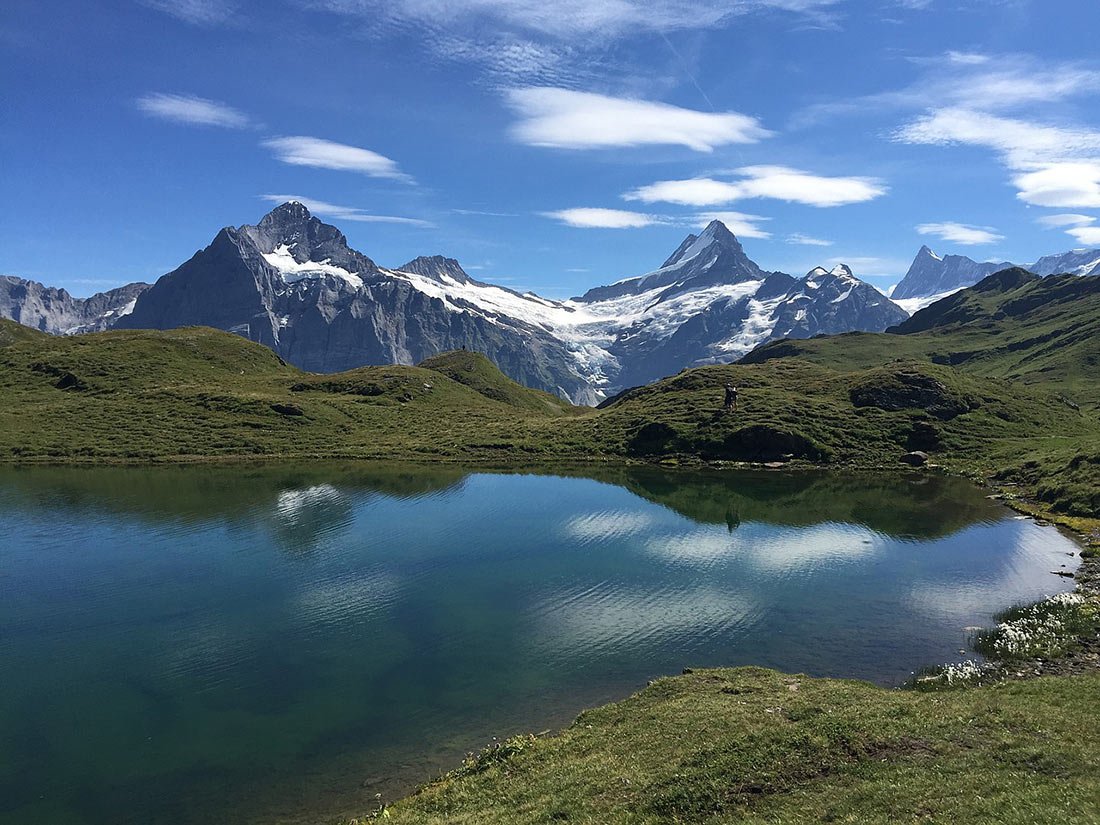 Легенда изумрудного озера в Швейцарии Блаузее