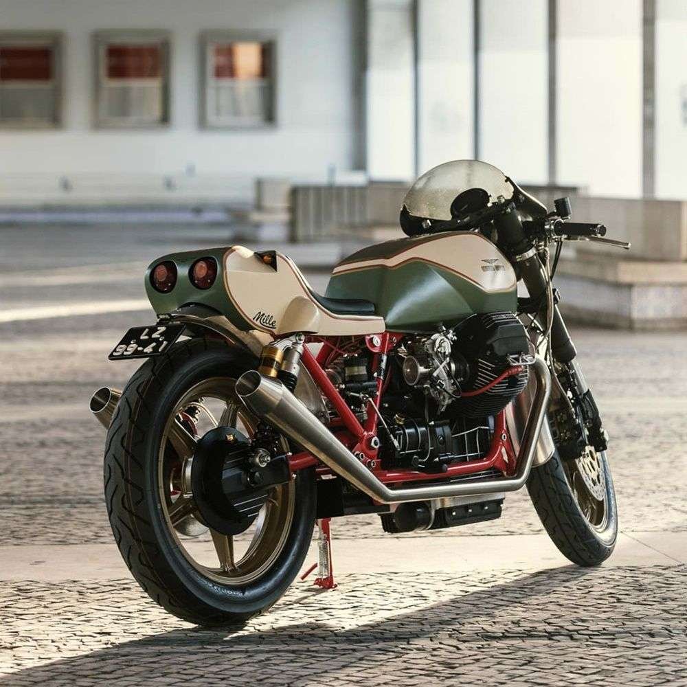 Moto Guzzi скремблер