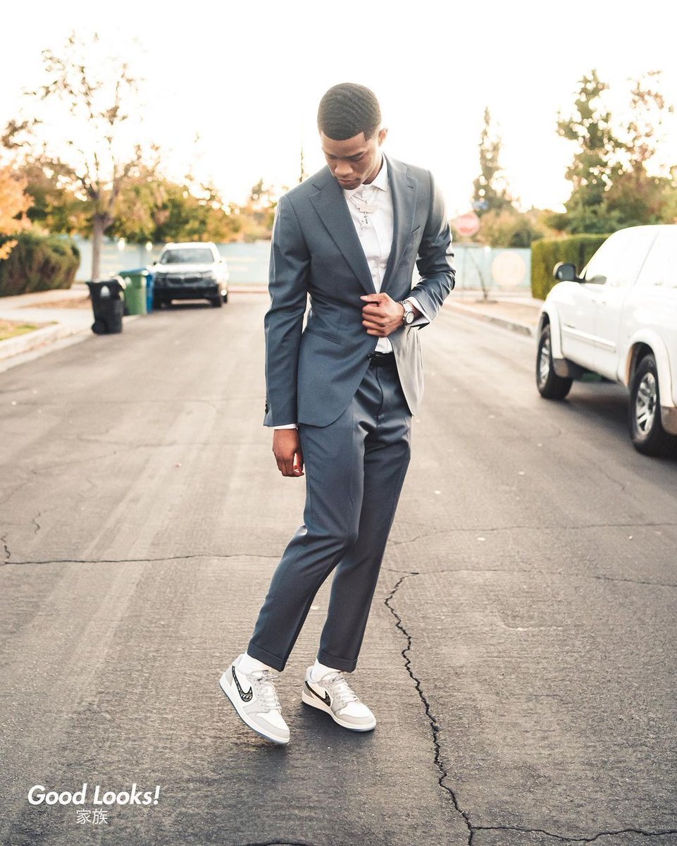 Nike Air Jordan 1 with Suit