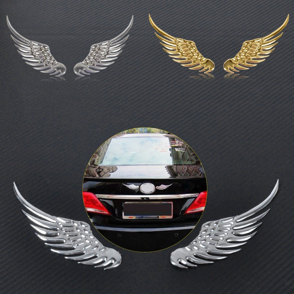 Наклейка на машину Крылья ангела