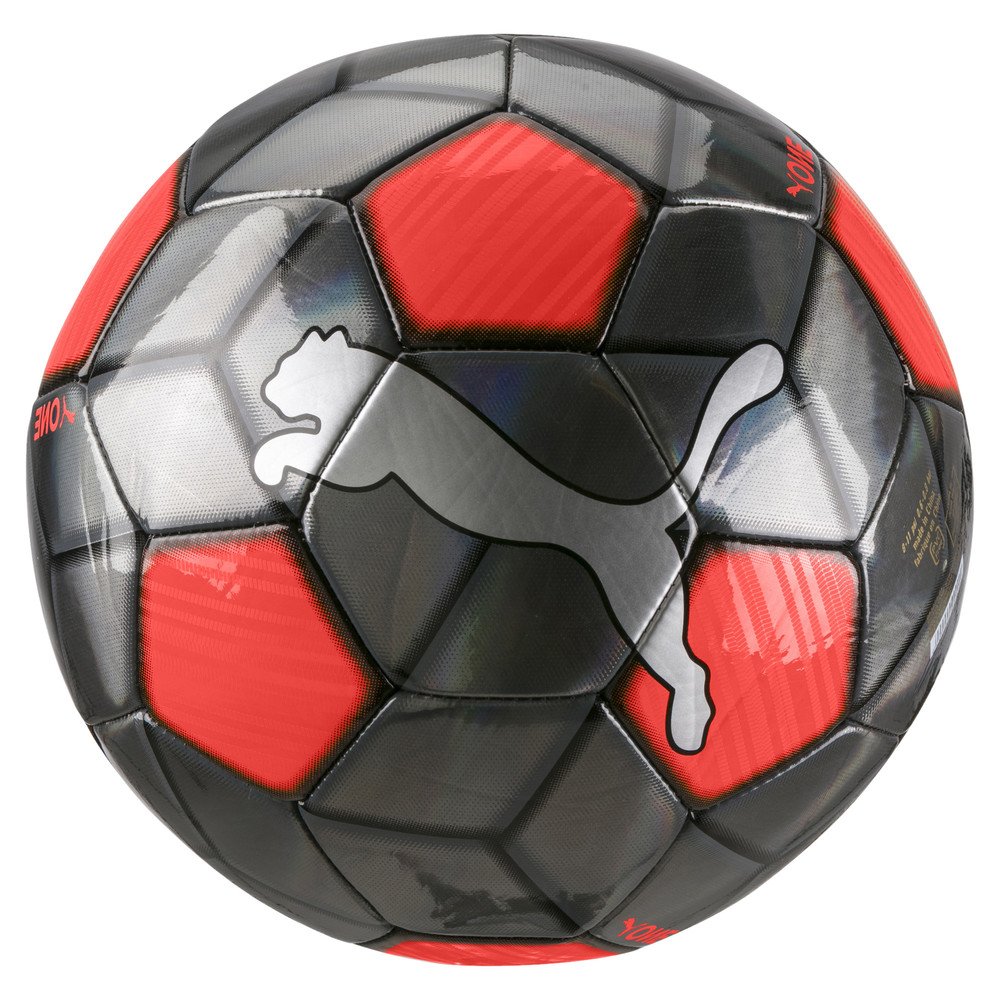 Мяч футбольный Пума красный