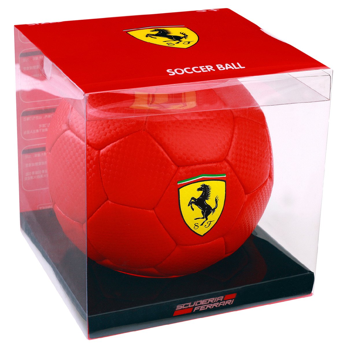 Мяч футбольный Ferrari, размер 2, PU, цвет красный Ferrari