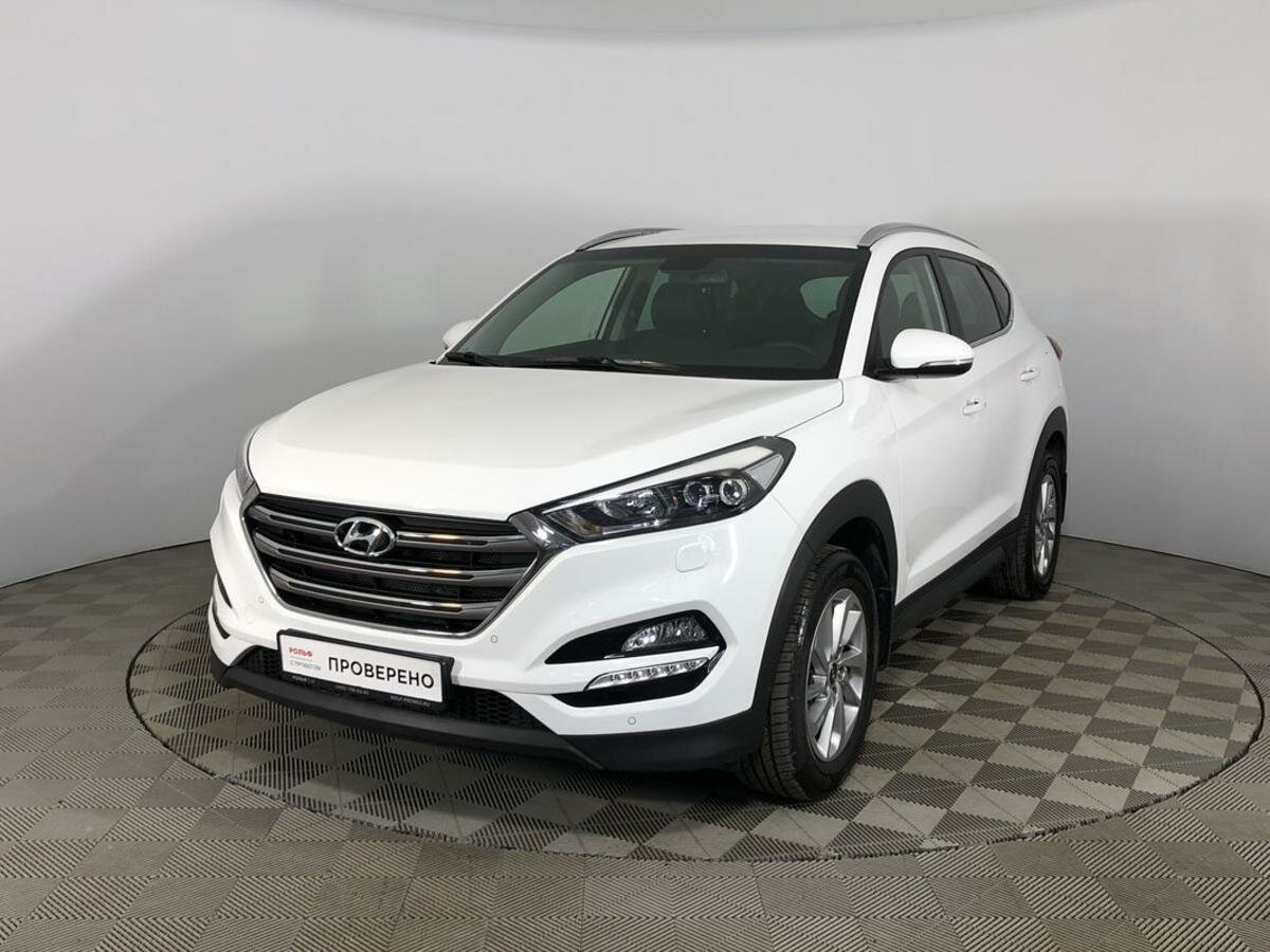 Hyundai Tucson 2018 белый