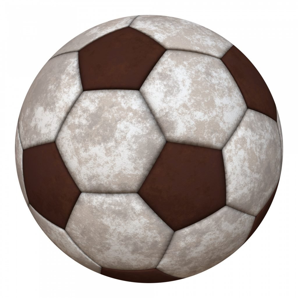 Футбольный мяч ретро