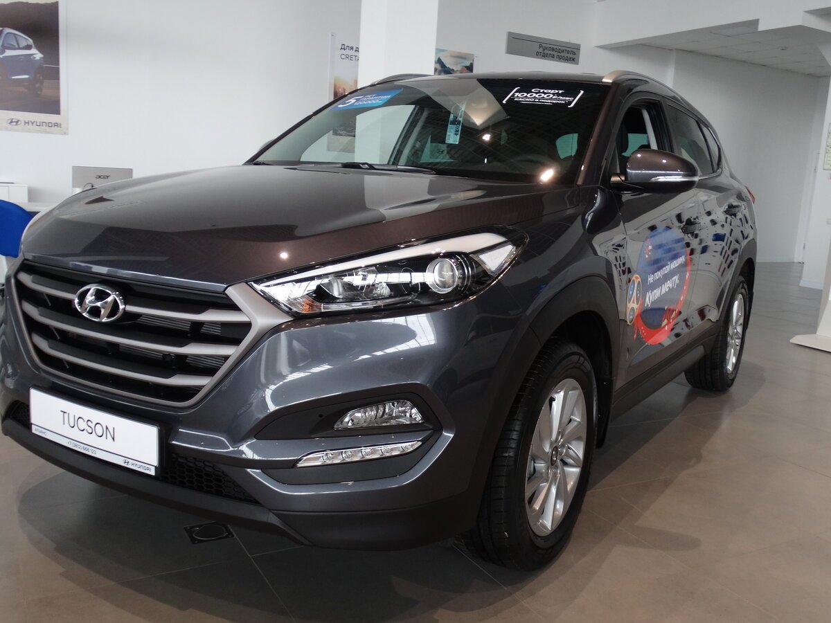 Hyundai Tucson 2018 черный