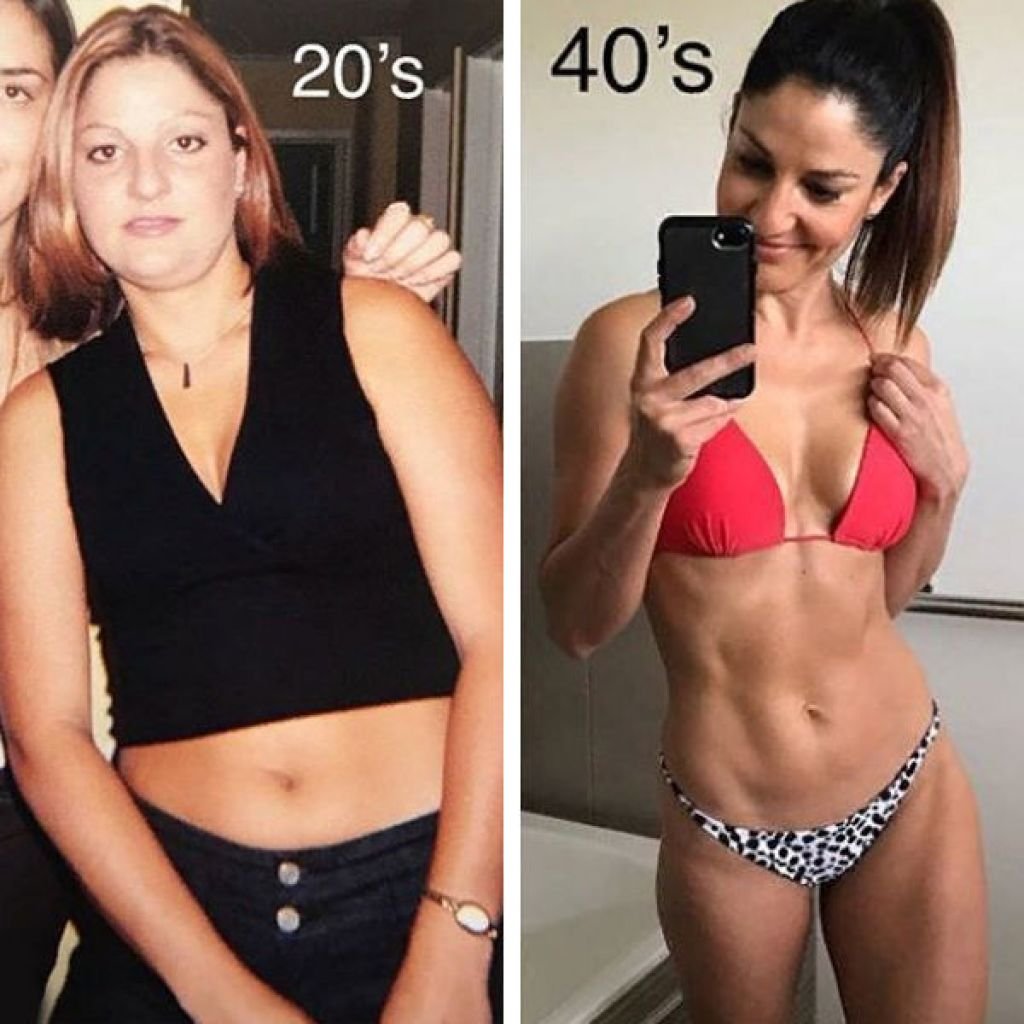До и после спортзала