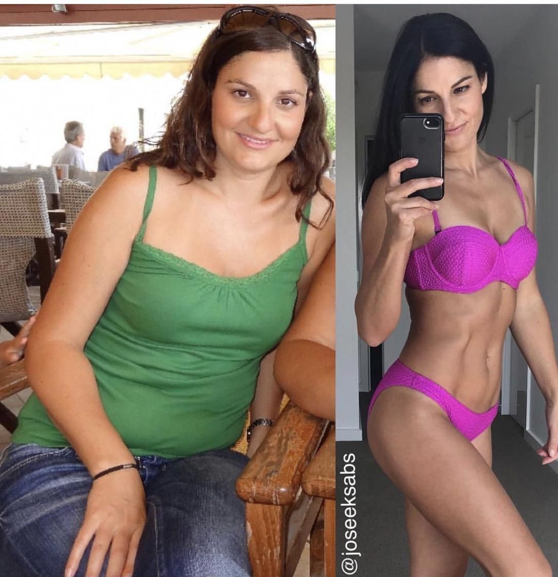 Мотиваторы для похудения до и после