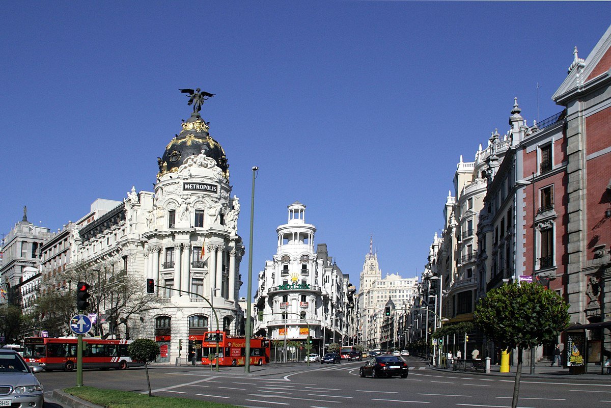 Мадрид Гран ВИА здание Метрополис