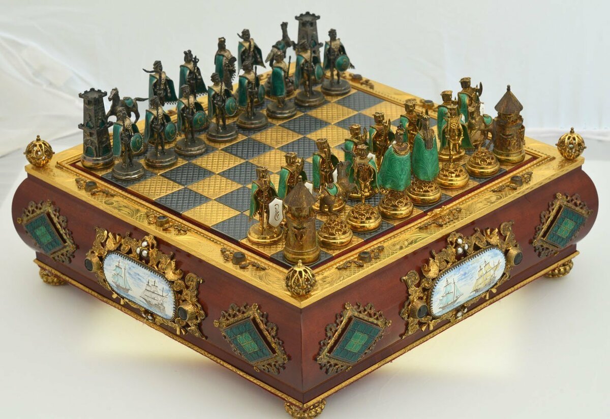 Шахматы Индия чатуранга шатрандж древние