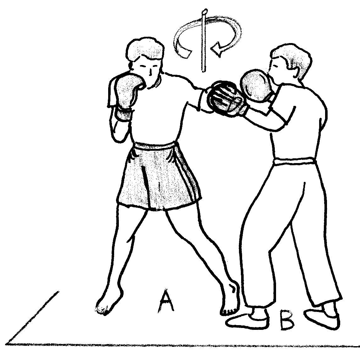 Движение ног в боксе