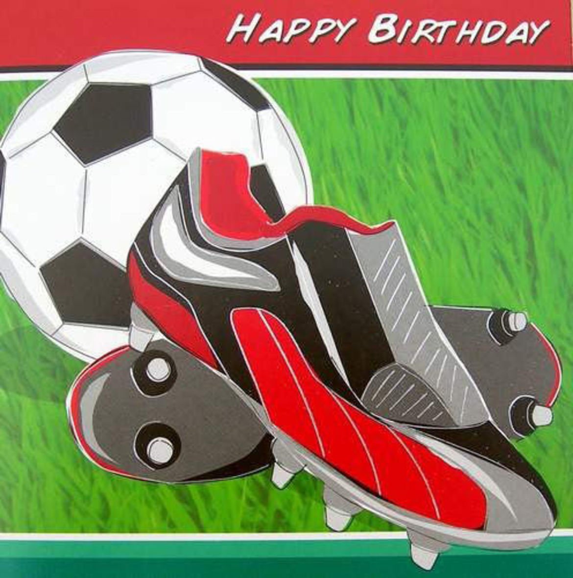 Футбольные открытки с днем рождения