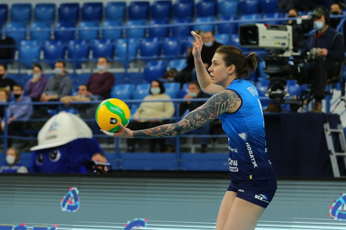 Волейболистка Лиза Котова