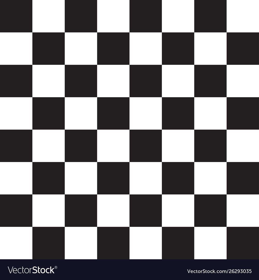 Чёрно белая шахматная клетка