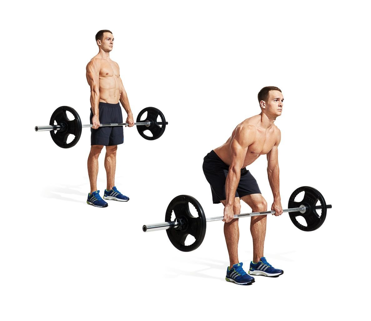 Становая тяга со штангой