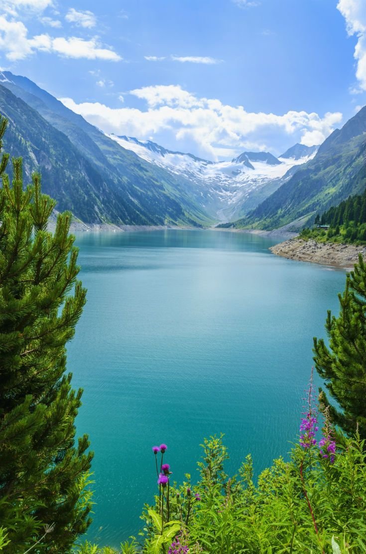 Озеро Эшинензе Швейцария
