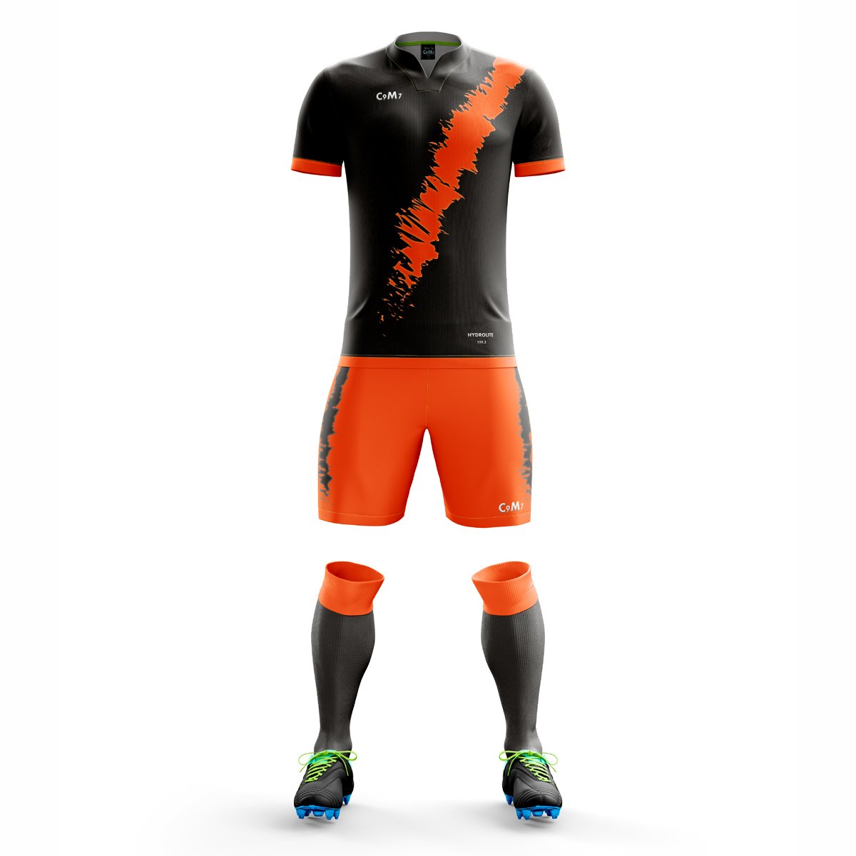 Футбольная форма оранжево черная