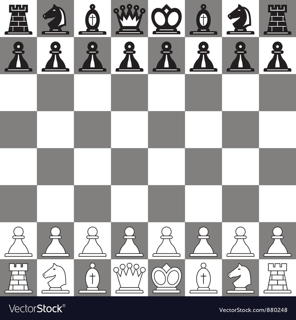 Расположение шахмат на поле