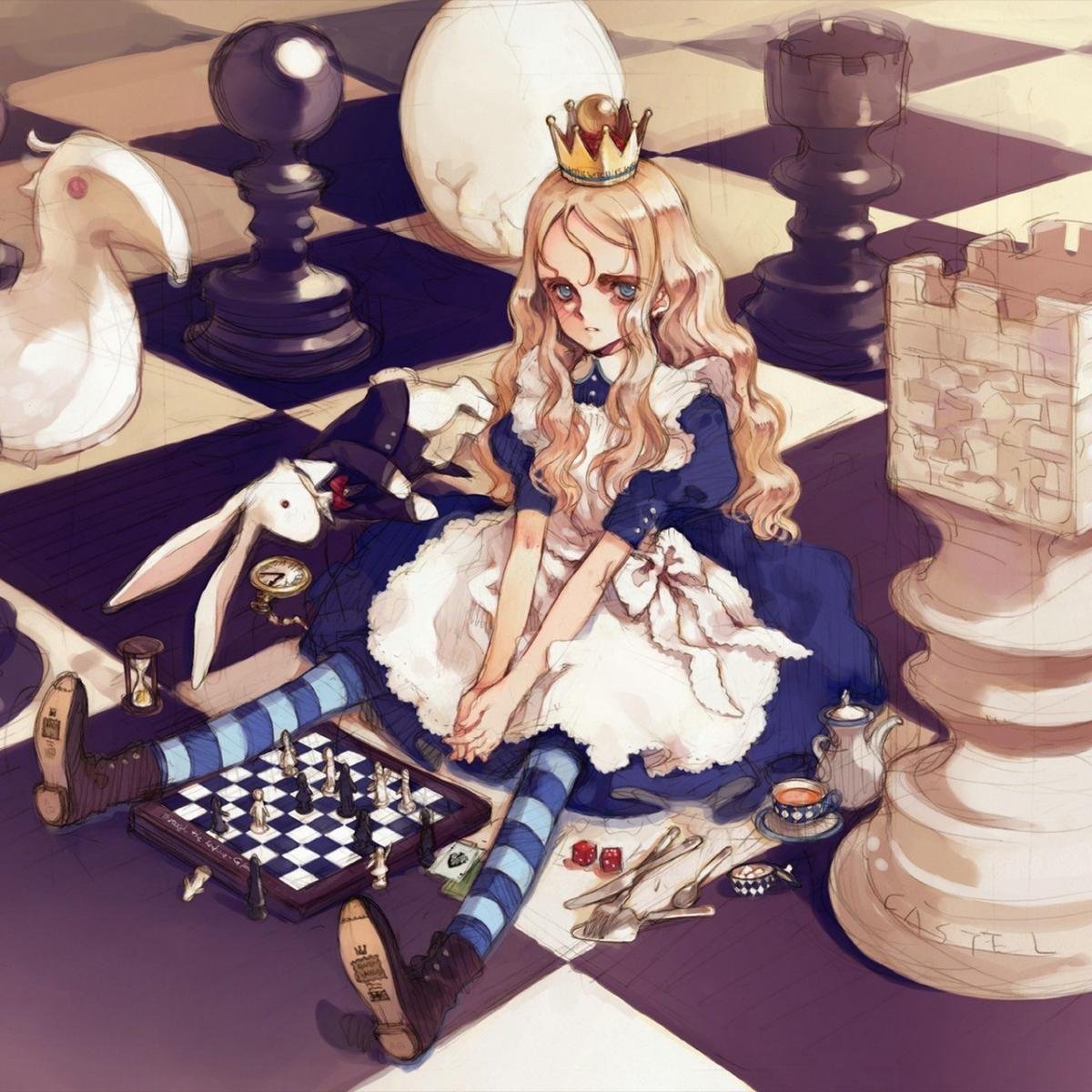 Королева шахмат аниме