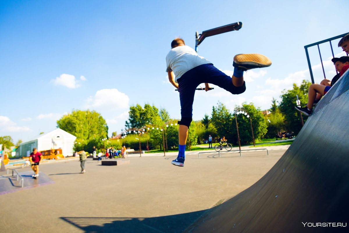 Скейт парк в Минске