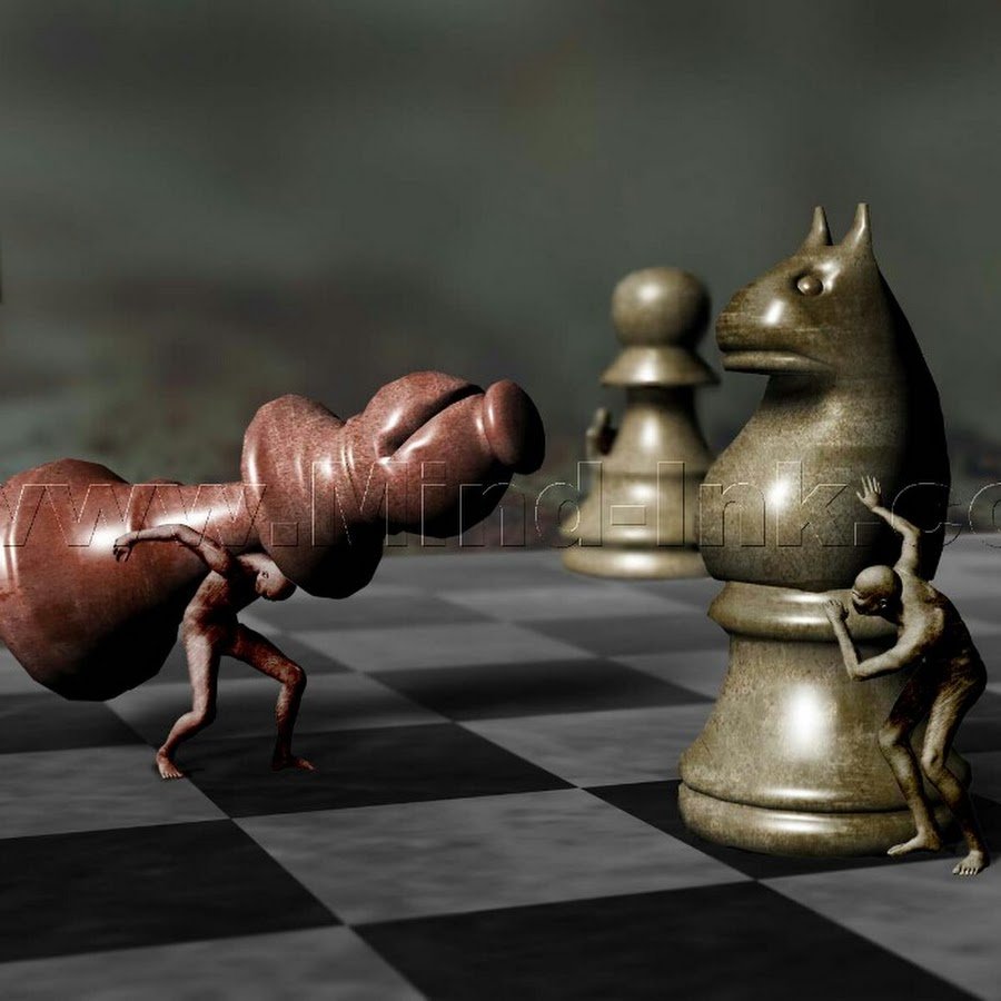 Злые шахматные фигуры
