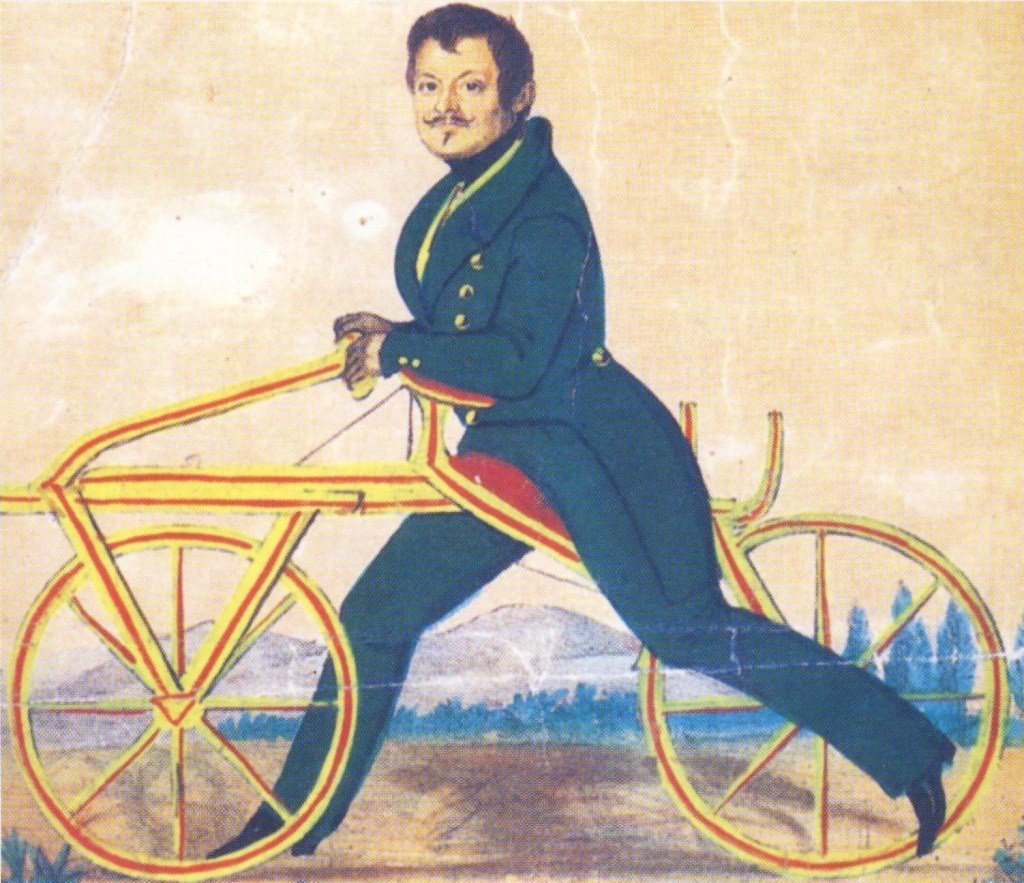 Ефим Михеевич Артамонов велосипед