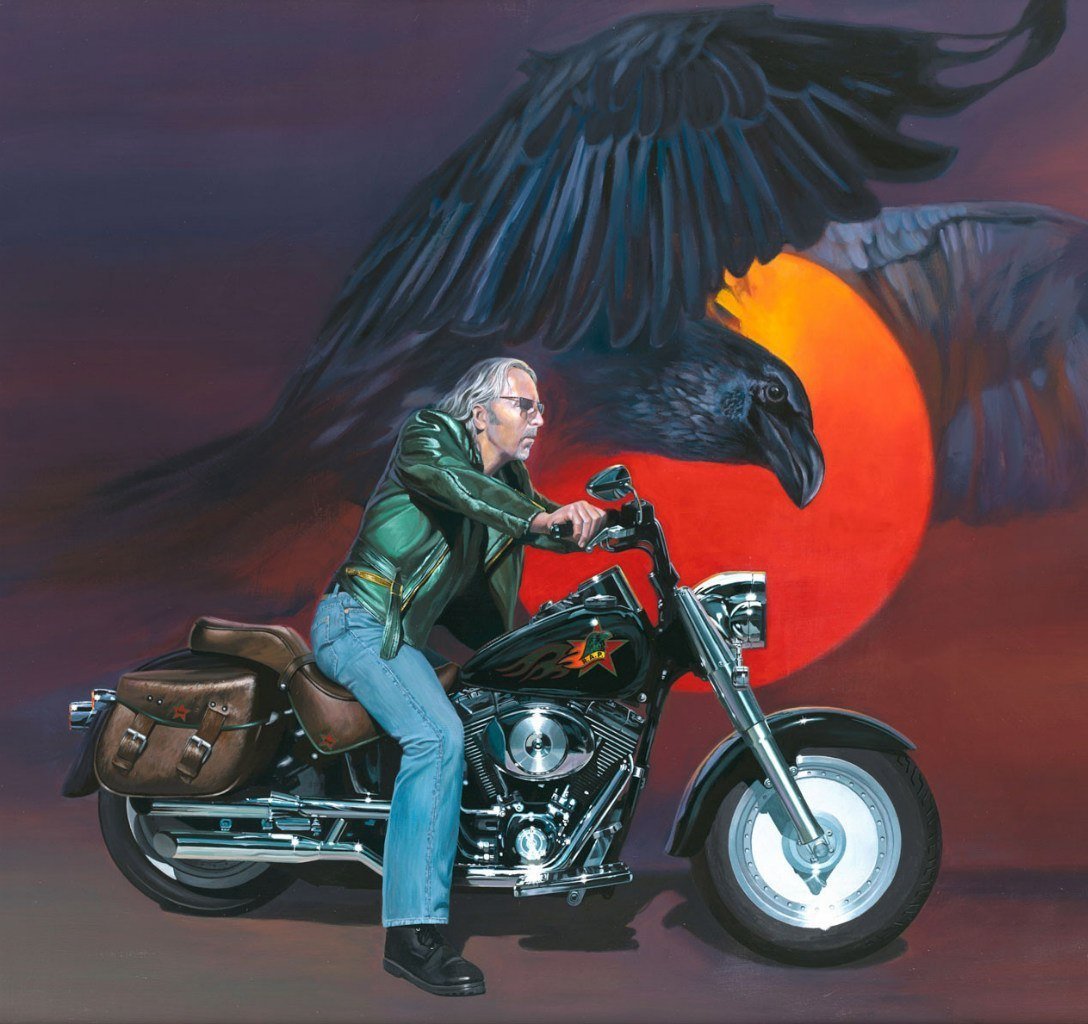 Картины мотоцикл .Michael knepper