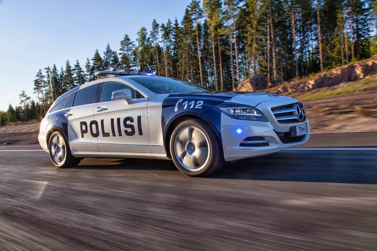 Финская Полицейская машина