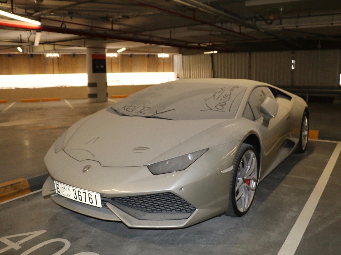 Заброшенные Lamborghini в Дубае